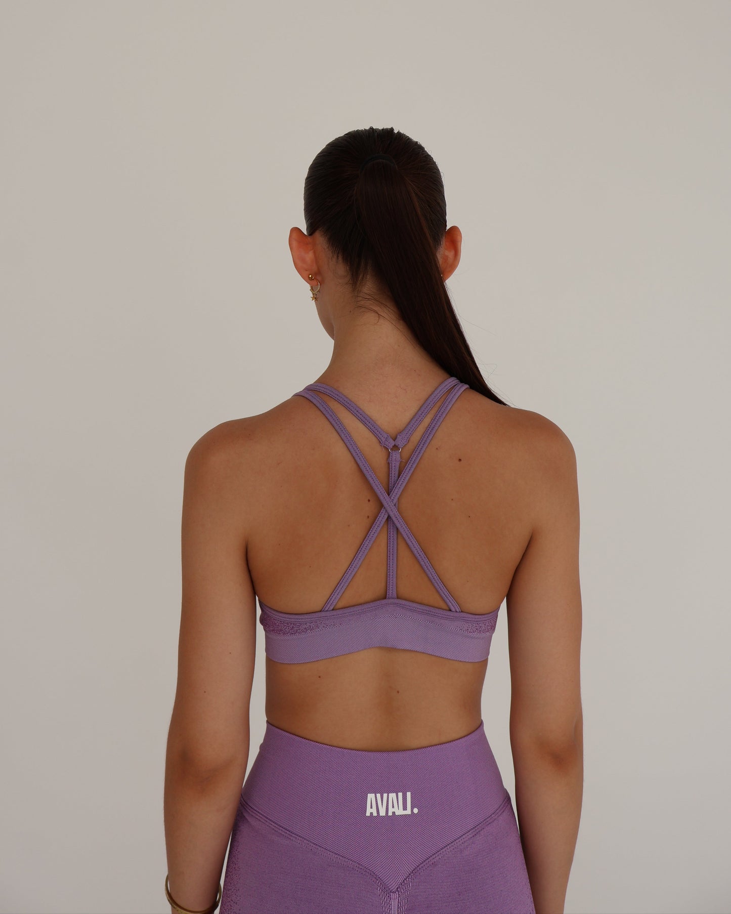 Recoil Crop Top - Lilac