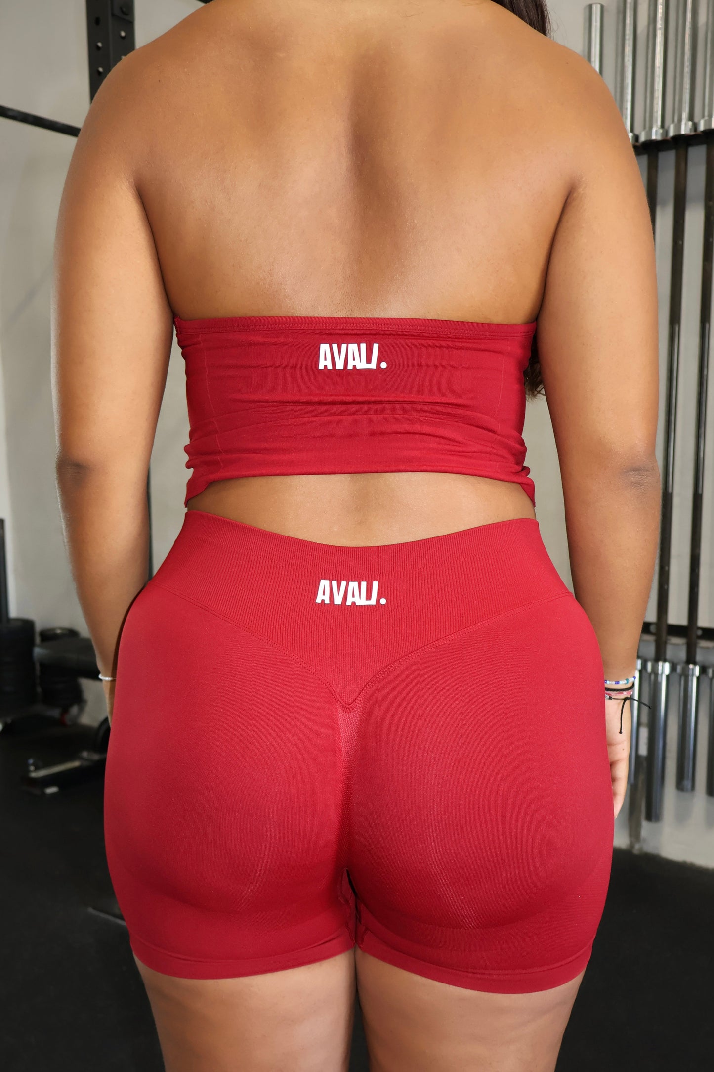 Sculpt Shorts - Cherry