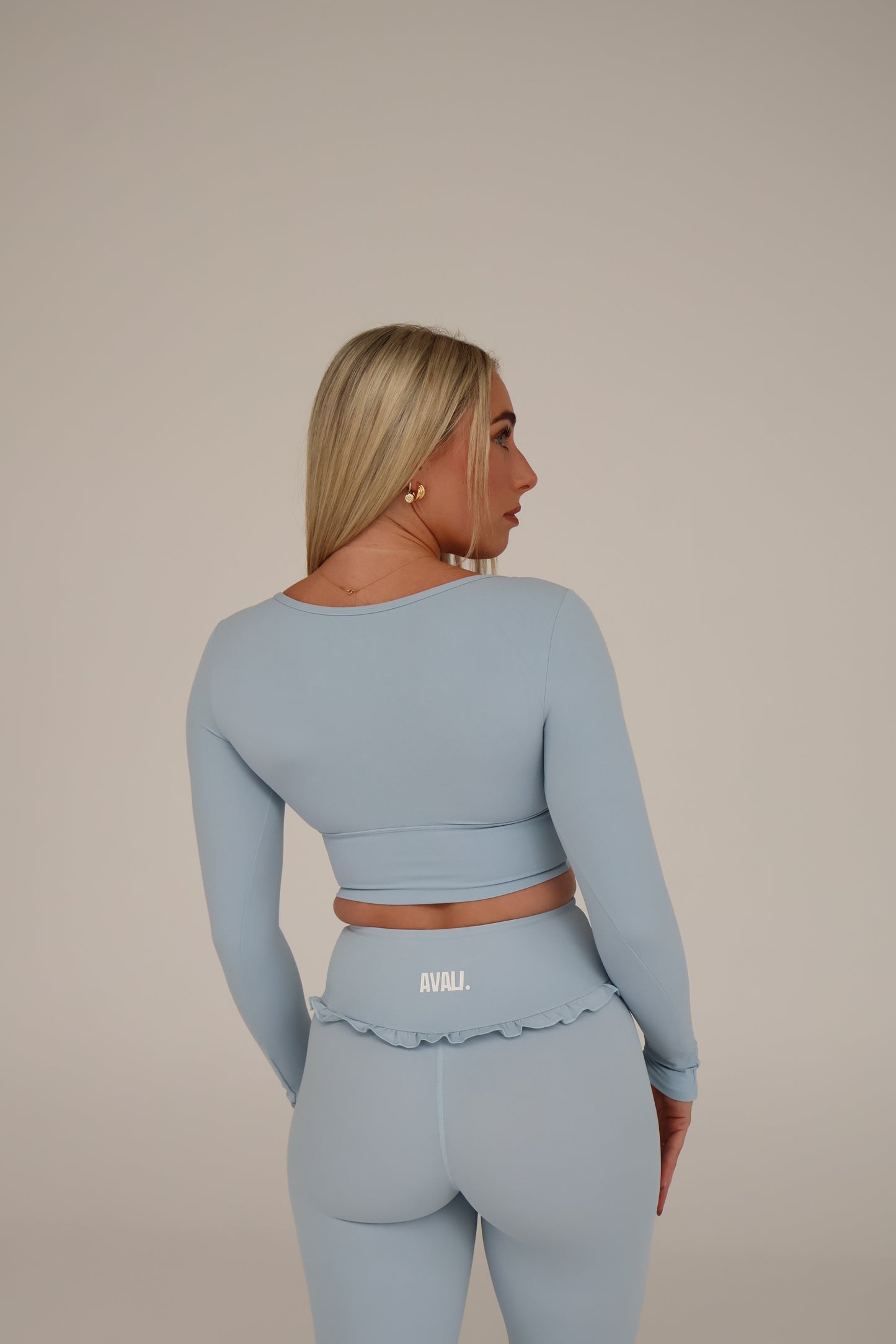 Frill Long Sleeve - Moon White