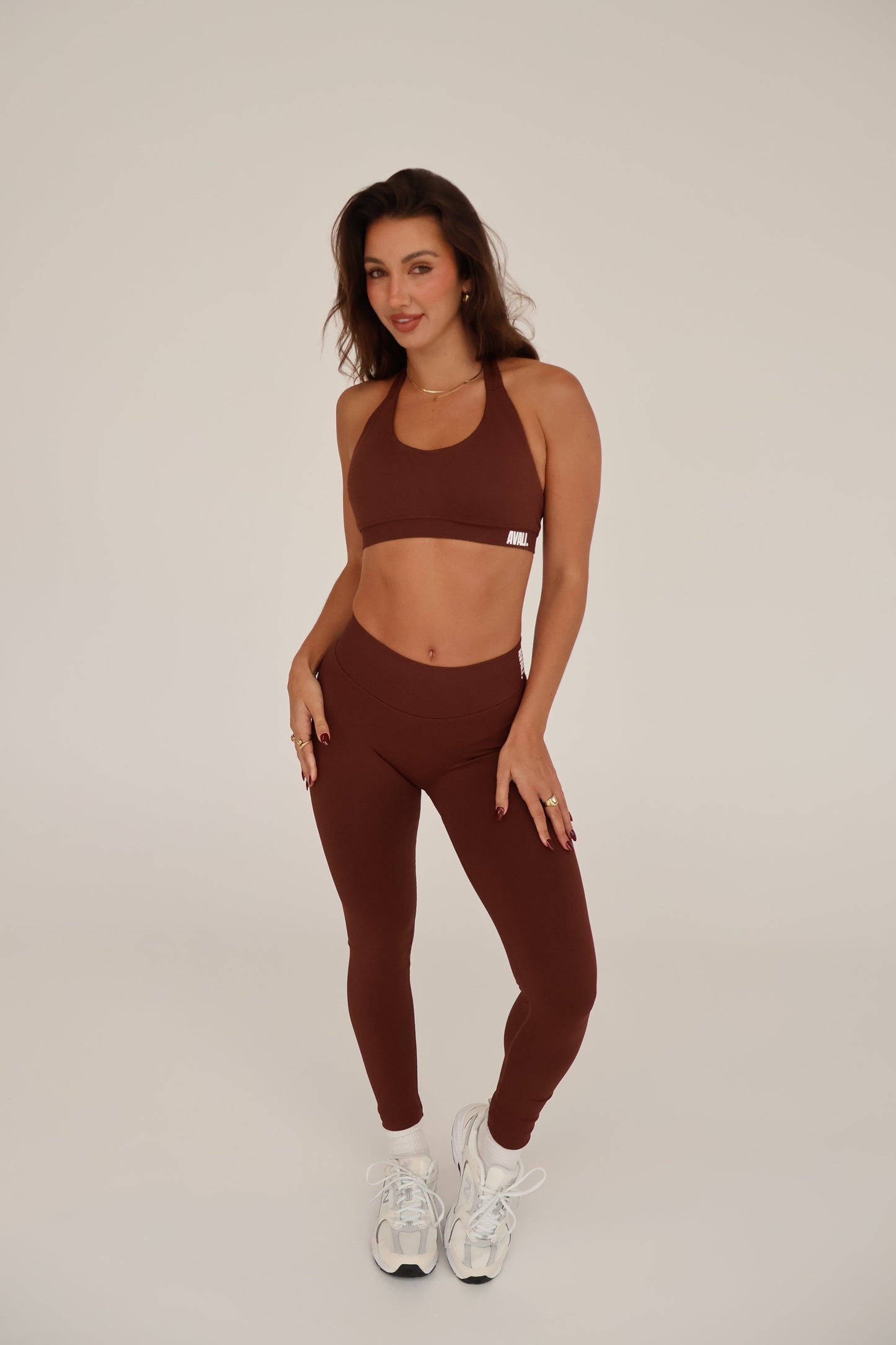 Elevate Leggings - Brown