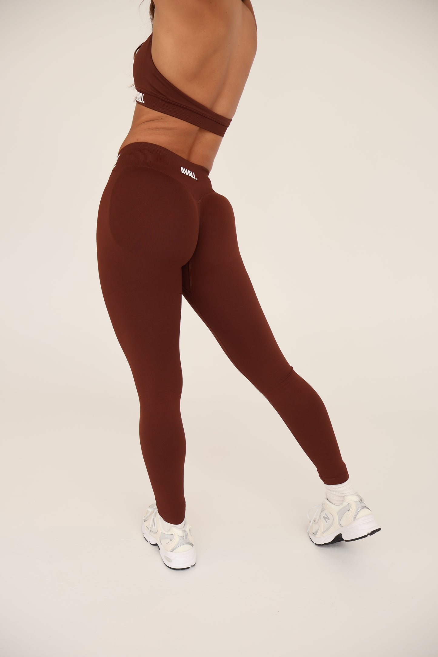 Elevate Leggings - Brown