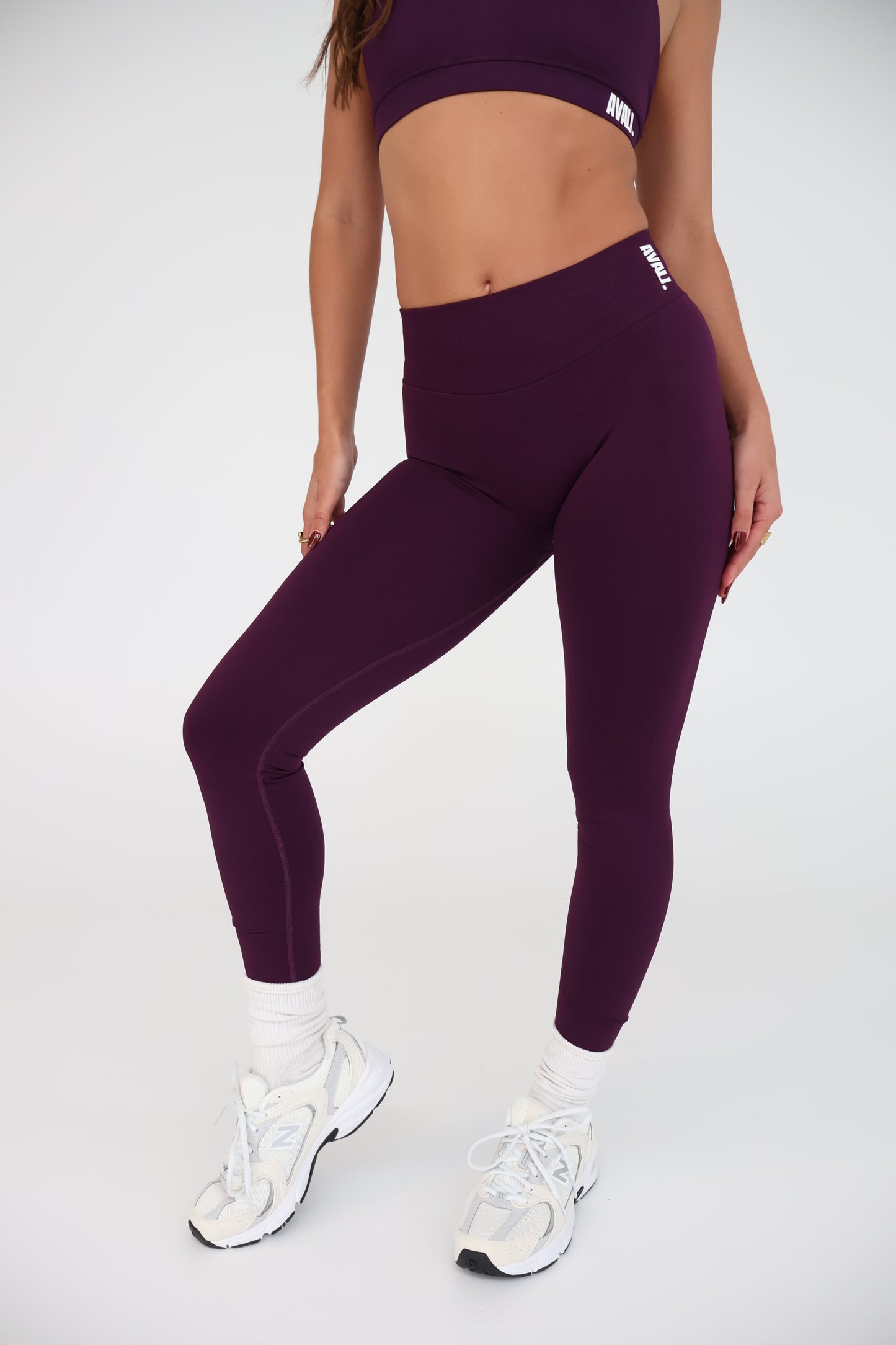 Elevate Leggings - Plum