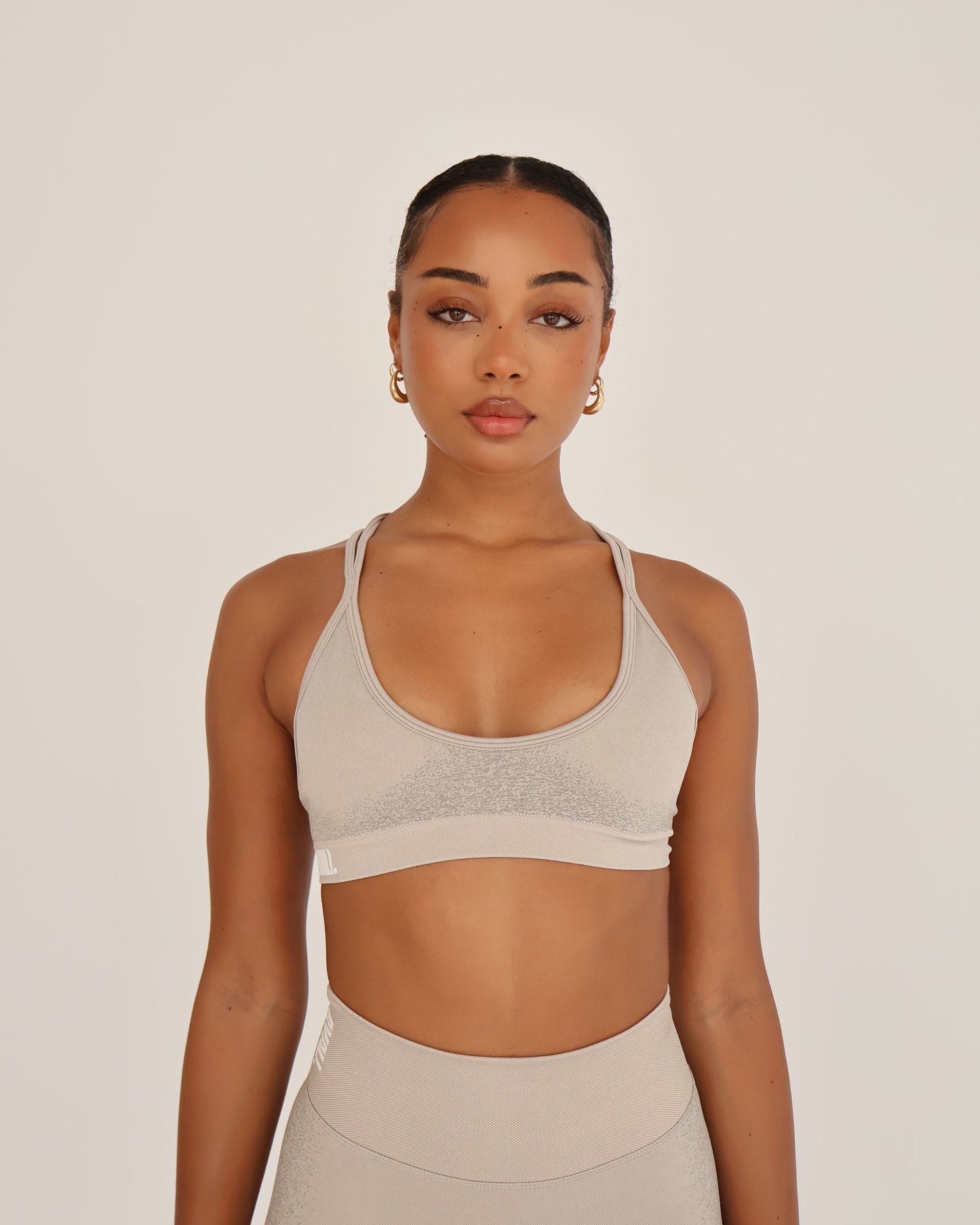 Recoil Crop Top - Bone