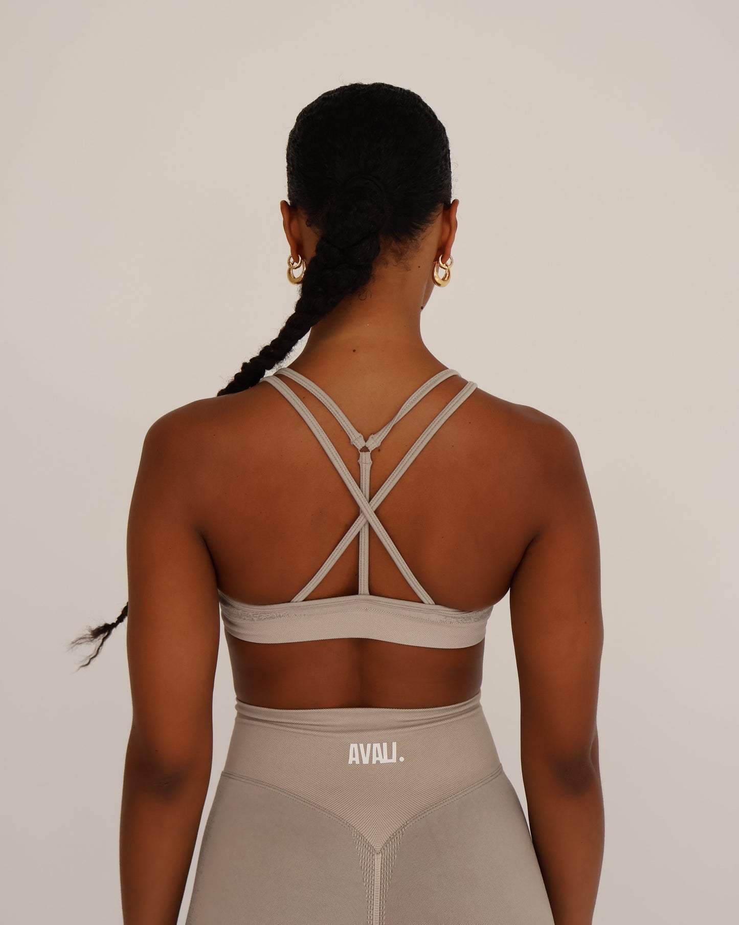 Recoil Crop Top - Bone