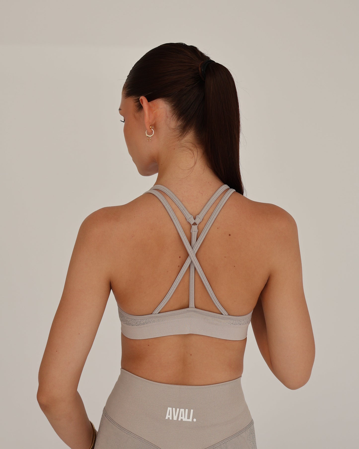 Recoil Crop Top - Bone