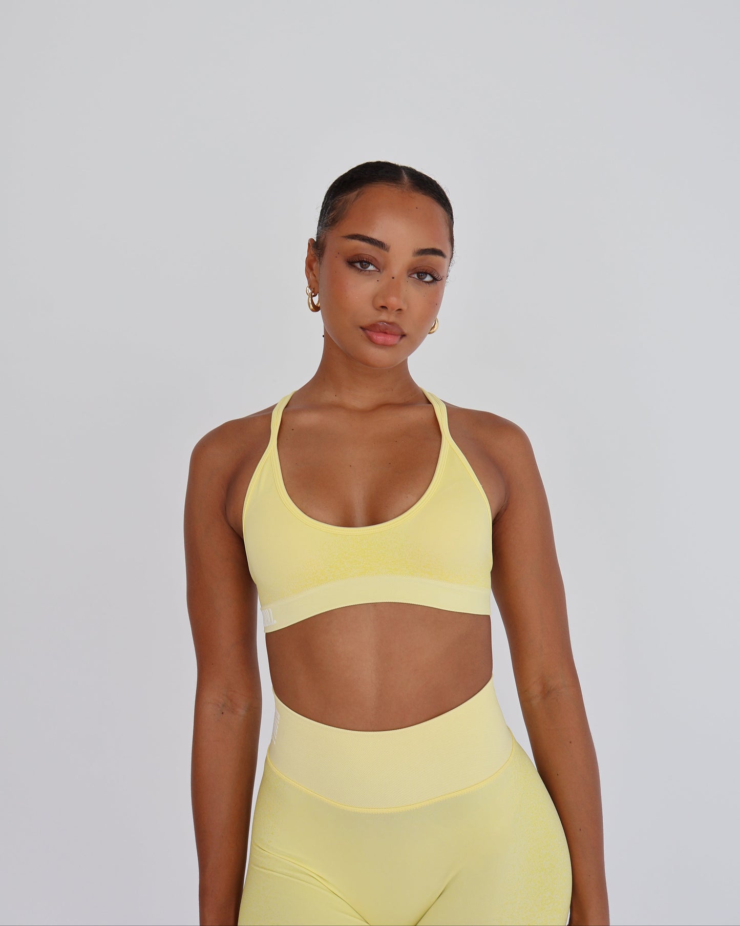 Recoil Crop Top - Lemon