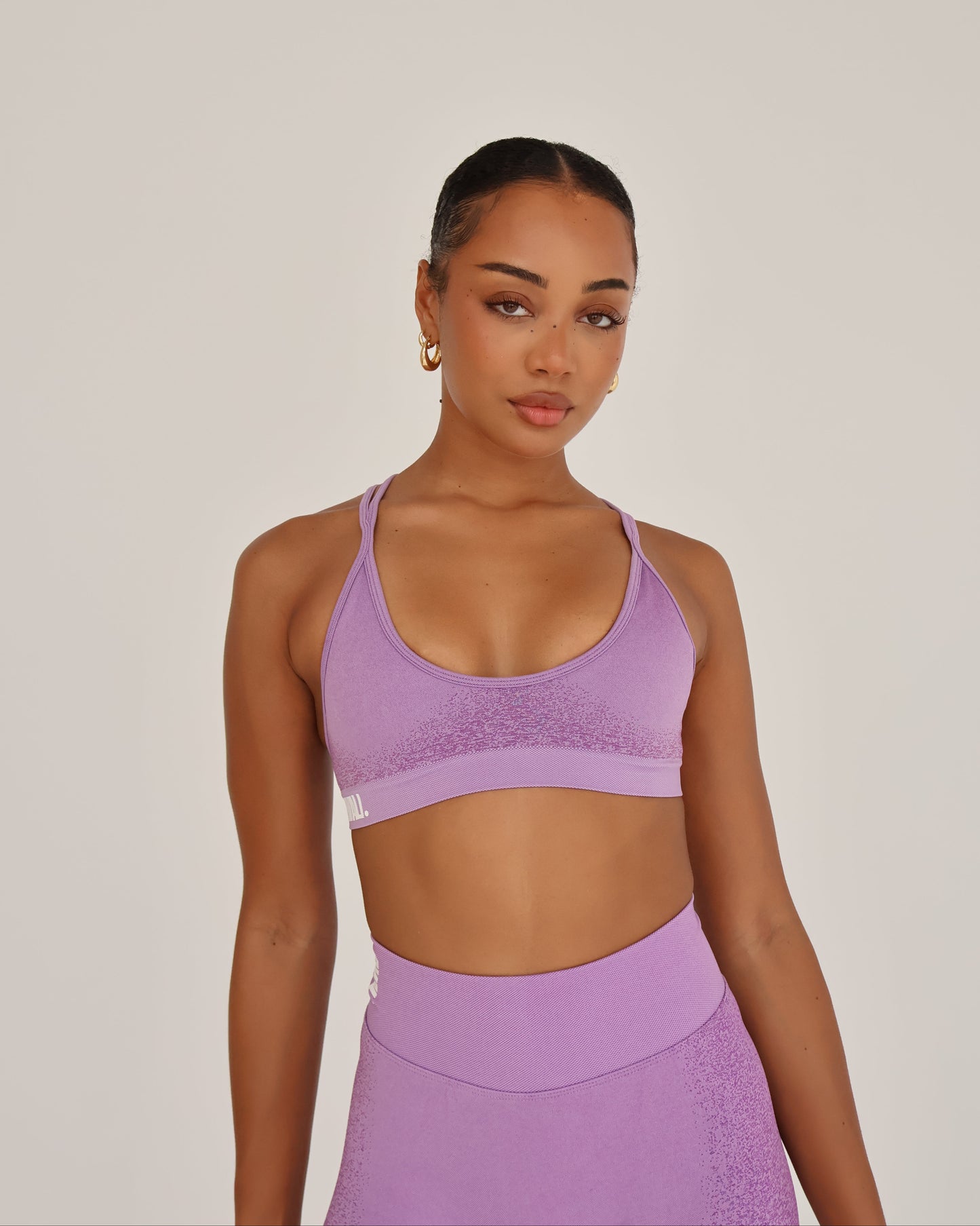 Recoil Crop Top - Lilac