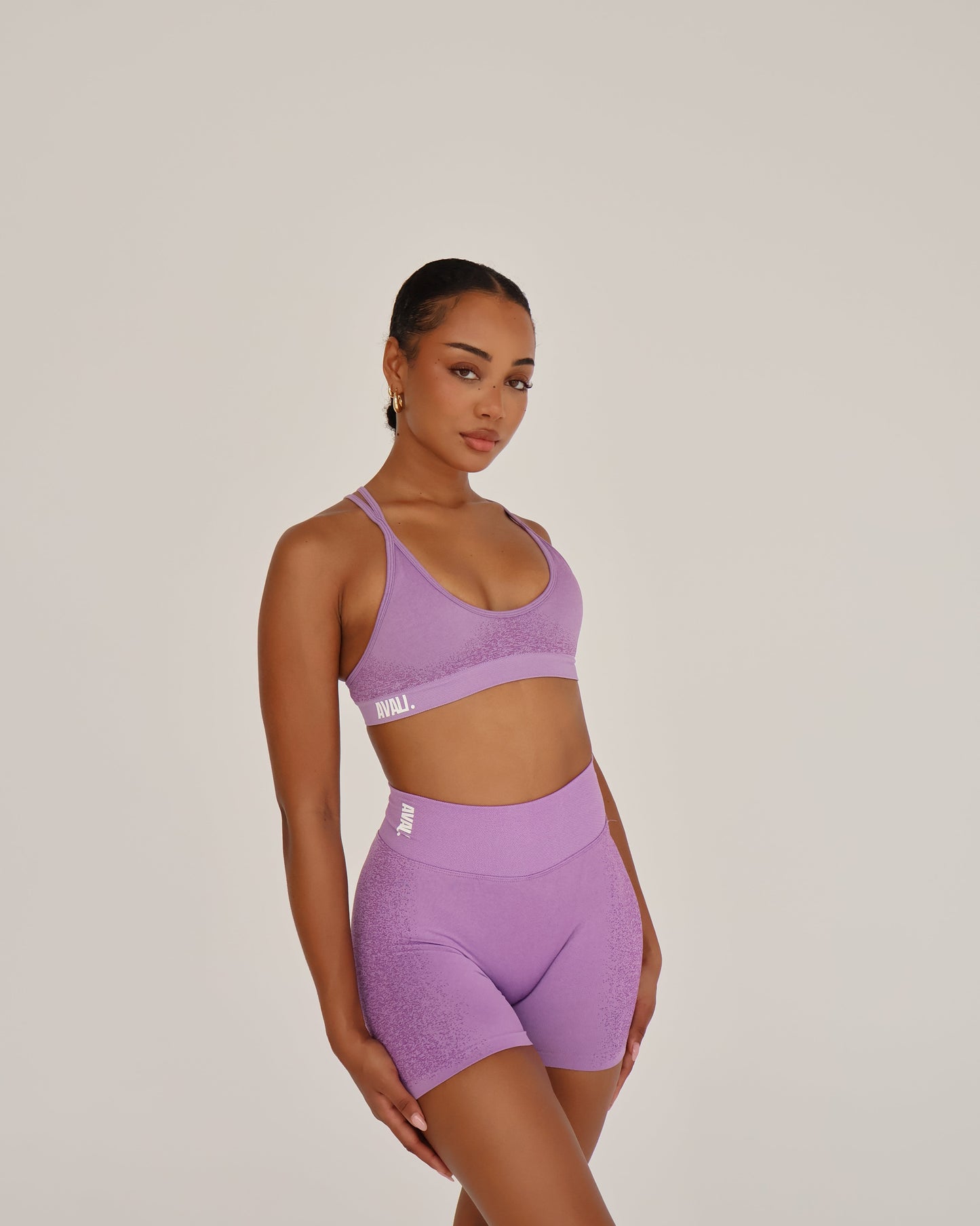 Recoil Crop Top - Lilac