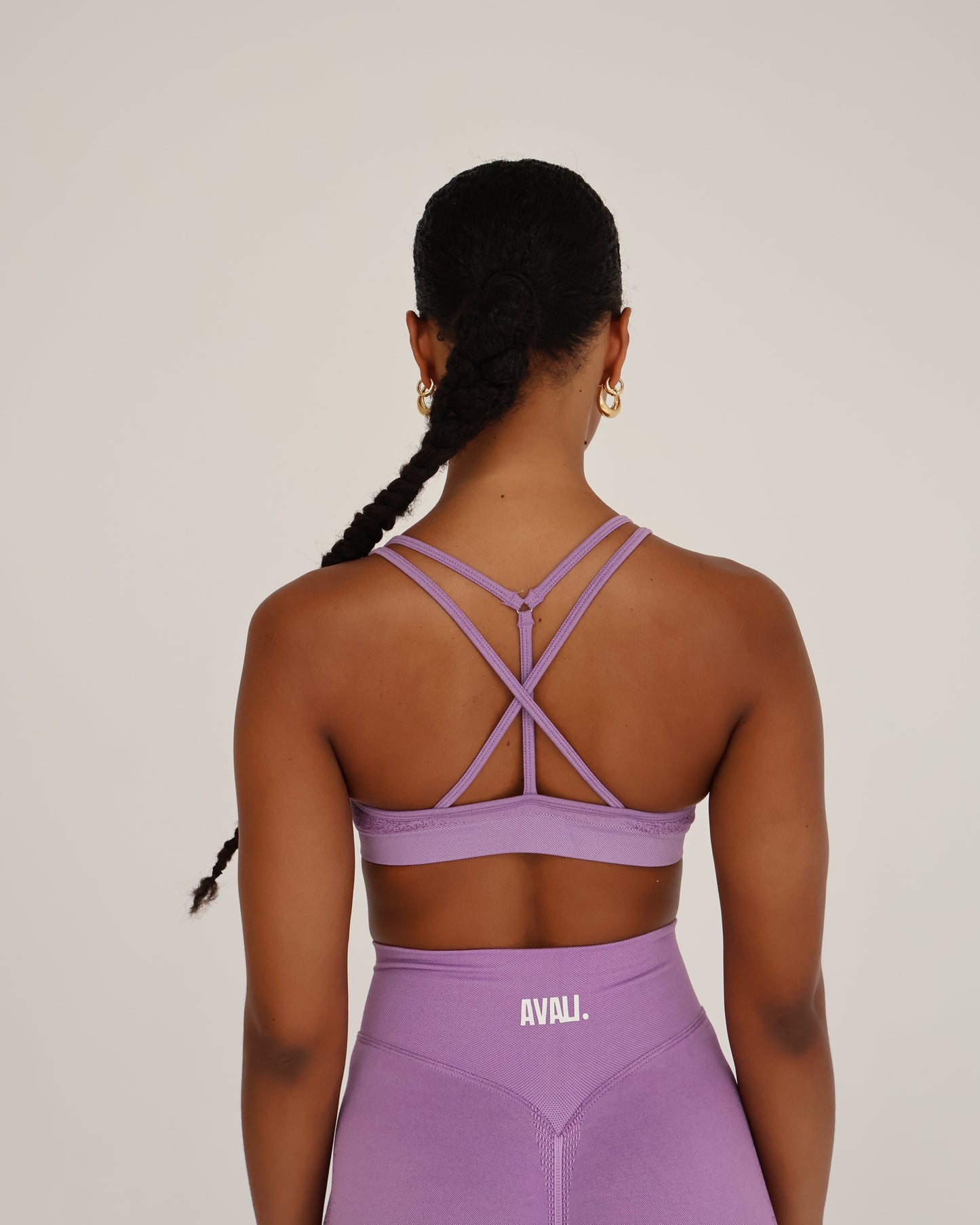 Recoil Crop Top - Lilac