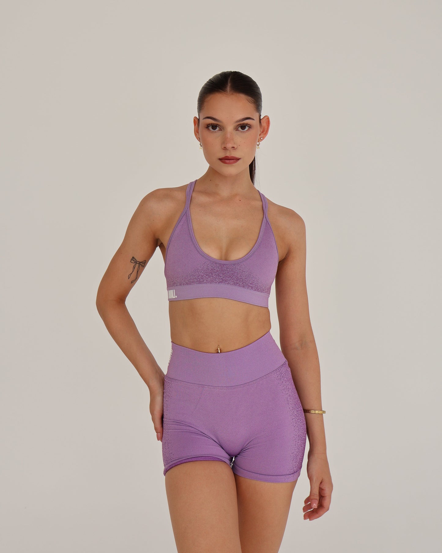 Recoil Crop Top - Lilac