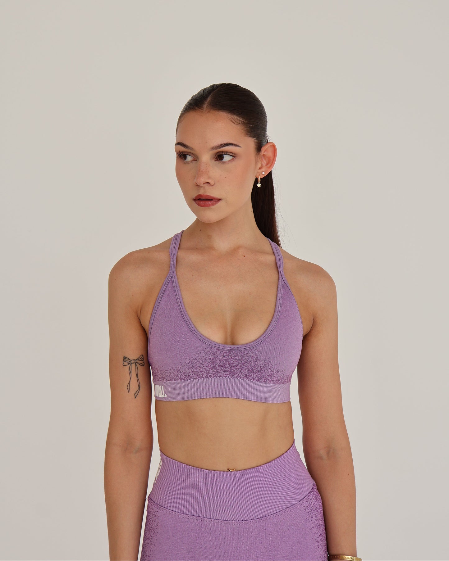 Recoil Crop Top - Lilac