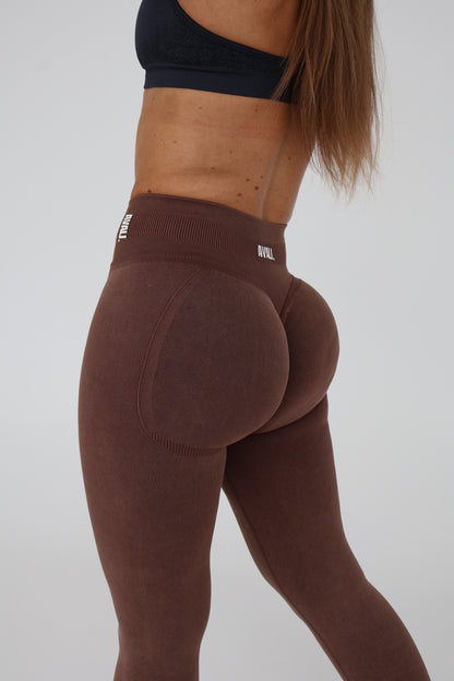 BBL Leggings - Washed Brown