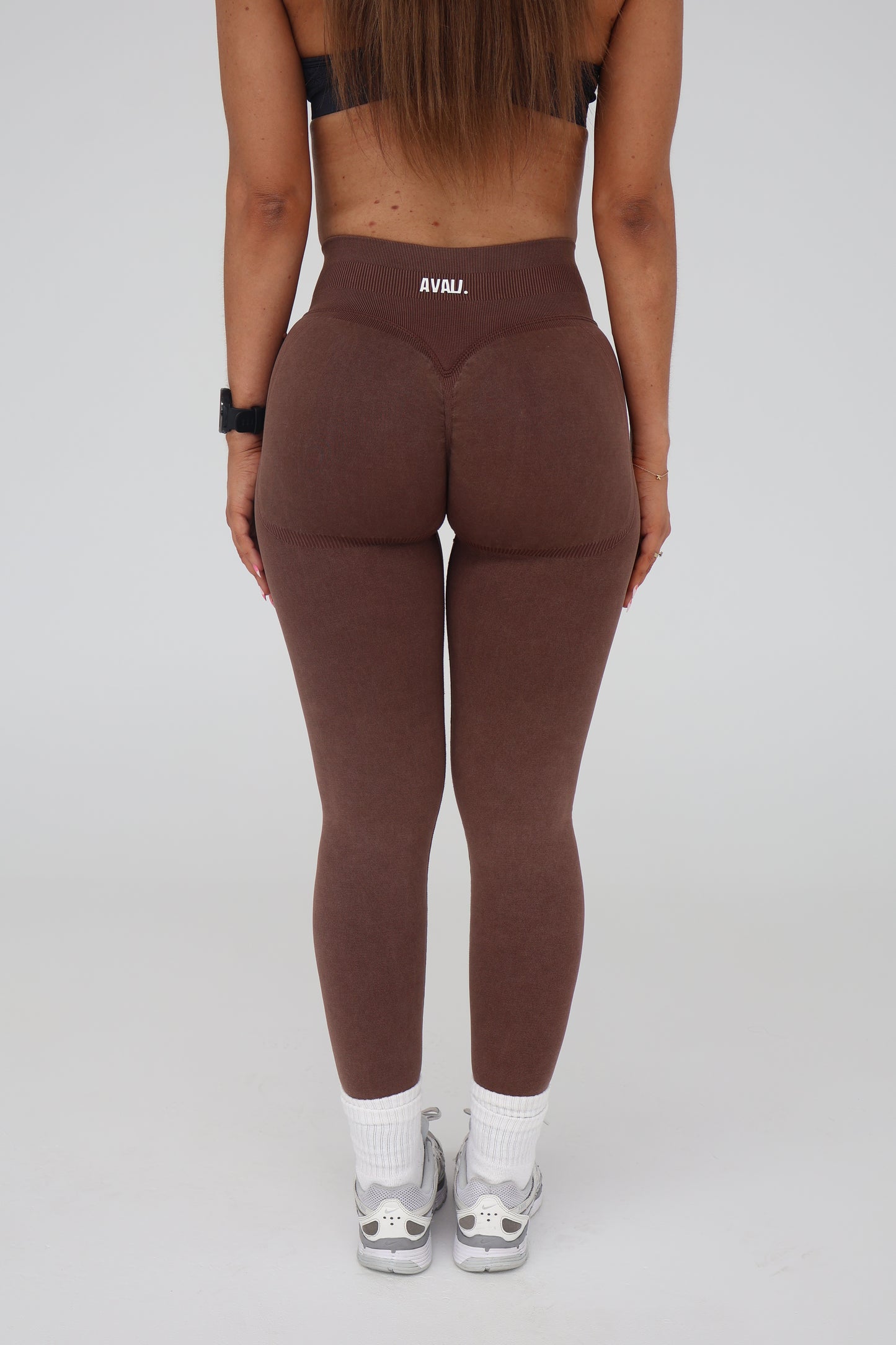 BBL Leggings - Washed Brown