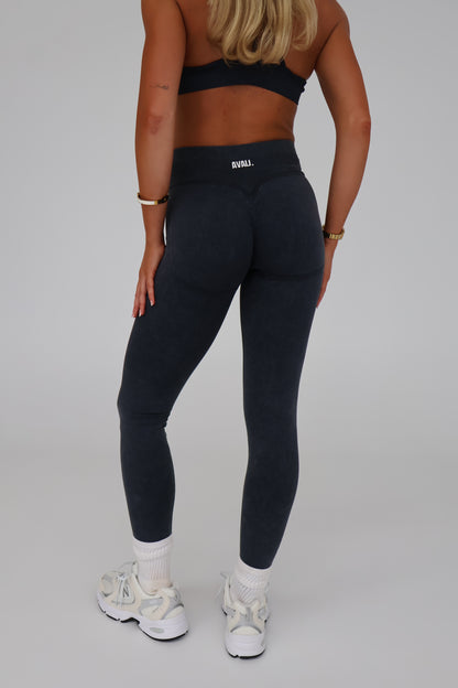BBL Leggings - Washed Black