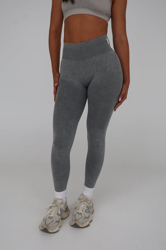 BBL Leggings - Washed Grey