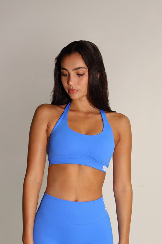 Elevate Crop Top - Blue