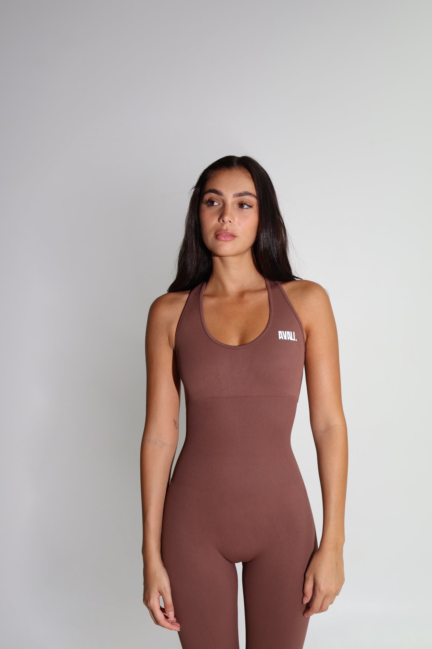 Elevate Jumpsuit - Brown